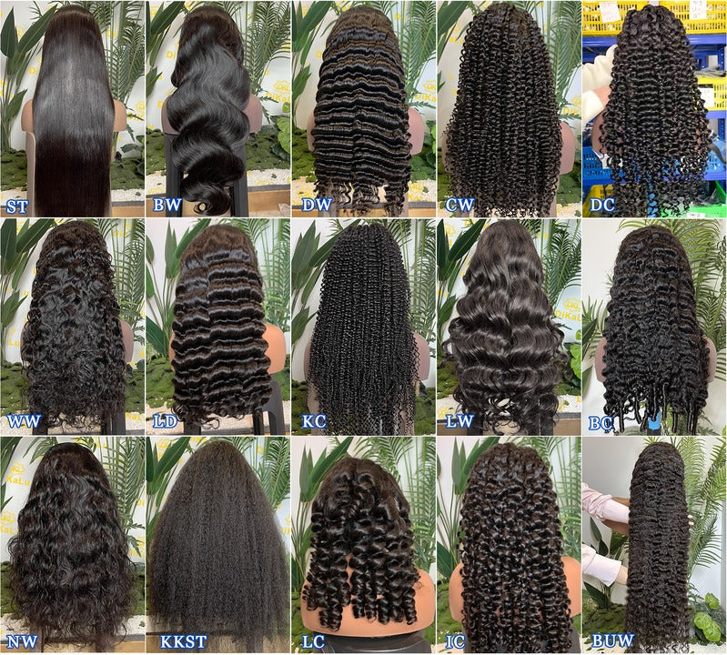 Real Human hair wigs