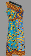 African summer dress no sleeve
