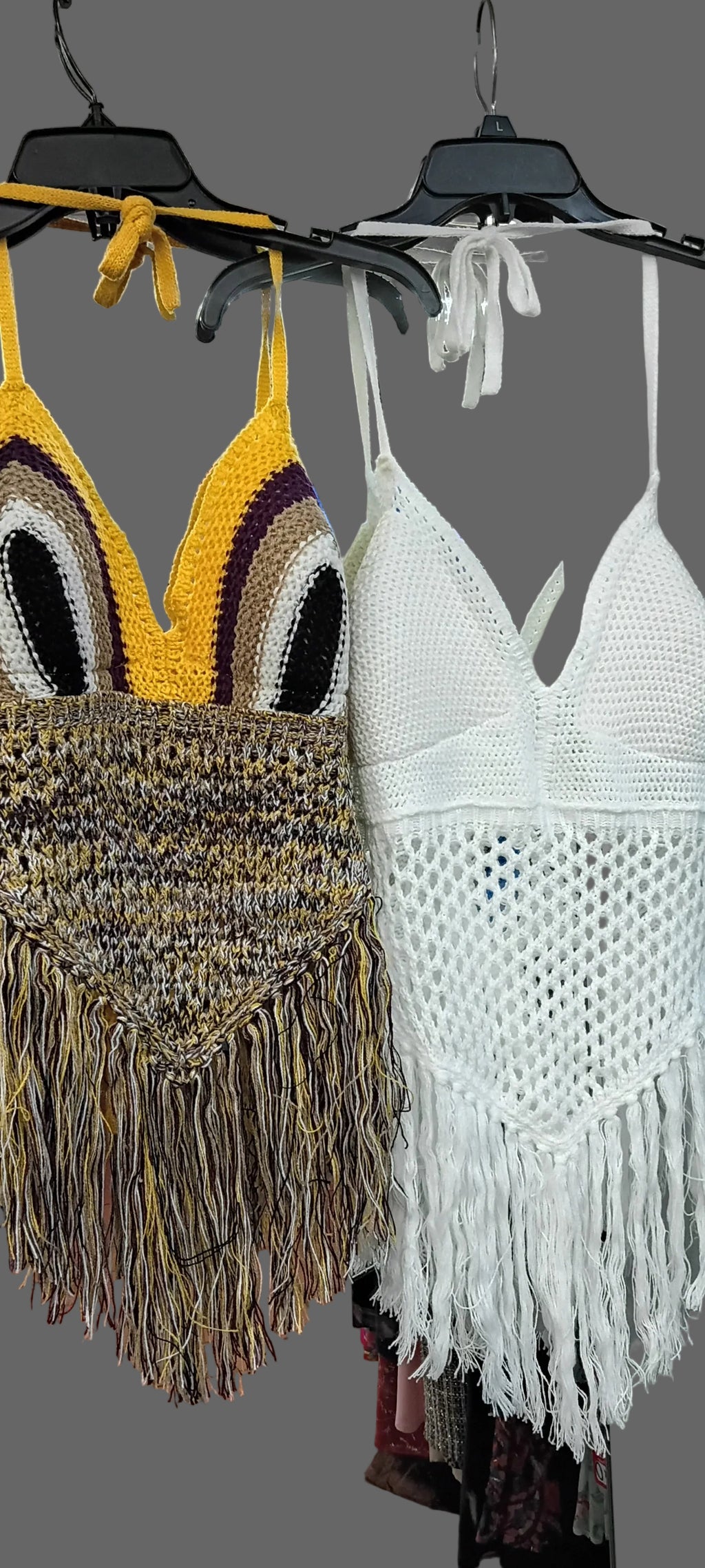 Ashley Stewart summer back out strap top